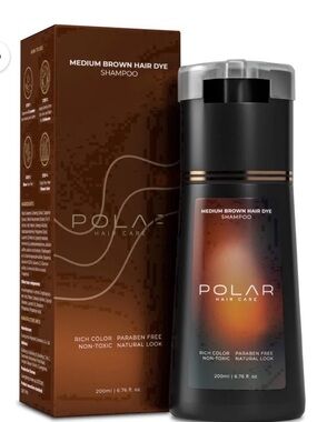 Medium Brown Hair Dye Shampoo - Medium Brown